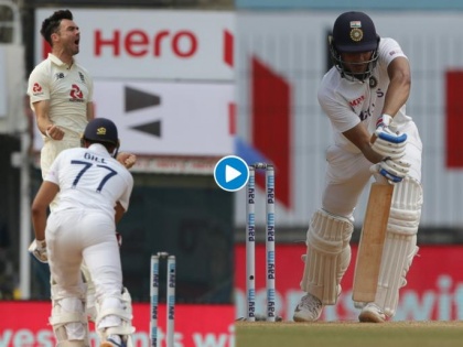 India vs England: James Anderson dismisses Rahane and Pant | India vs England: James Anderson dismisses Rahane and Pant