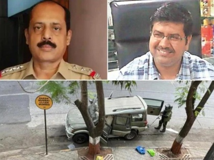 NIA seizes car linked to suspended Mumbai cop Sachin Vaze | NIA seizes car linked to suspended Mumbai cop Sachin Vaze
