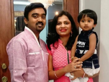 Shocking! Suspicious death of couple from Maharashtra in the US, 4-year-old seen crying alone in balcony | Shocking! Suspicious death of couple from Maharashtra in the US, 4-year-old seen crying alone in balcony