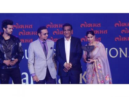 Lokmat Most Stylish Awards 2021: Sai Tamhankar wins award for contribution in regional cinema | Lokmat Most Stylish Awards 2021: Sai Tamhankar wins award for contribution in regional cinema