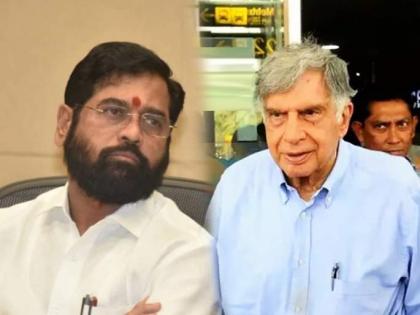 Eknath Shinde meets famous industrialist Ratan Tata, inquires about his health | Eknath Shinde meets famous industrialist Ratan Tata, inquires about his health Eknath Shinde meets famous industrialist Ratan Tata, inquires about his health | Eknath Shinde meets famous industrialist Ratan Tata, inquires about his health