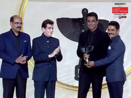 Lokmat Most Stylish Awards 2023: Sonu Sood receives 'Most Stylish Humanitarian' Award | Lokmat Most Stylish Awards 2023: Sonu Sood receives 'Most Stylish Humanitarian' Award