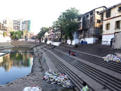 Banganga Tank Transformation: First Phase Nears Completion with Revamped Lampposts, Lake Steps, and Road Development | Banganga Tank Transformation: First Phase Nears Completion with Revamped Lampposts, Lake Steps, and Road Development