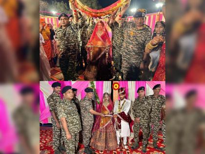 Rajasthan: CRPF Jawans Honour Fallen Colleague by Attending Daughter's Wedding, See Pics | Rajasthan: CRPF Jawans Honour Fallen Colleague by Attending Daughter's Wedding, See Pics