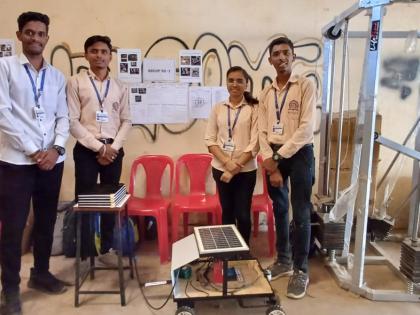 Nashik: MVP's RSM Polytechnic Students Create 'Krishi-Robot' to Aid Farmers | Nashik: MVP's RSM Polytechnic Students Create 'Krishi-Robot' to Aid Farmers
