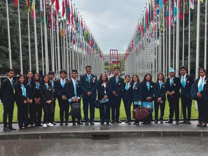 Nashik Students Attend UN Peacekeepers Day Event at the United Nations Office in Geneva | Nashik Students Attend UN Peacekeepers Day Event at the United Nations Office in Geneva Nashik Students Attend UN Peacekeepers Day Event at the United Nations Office in Geneva | Nashik Students Attend UN Peacekeepers Day Event at the United Nations Office in Geneva