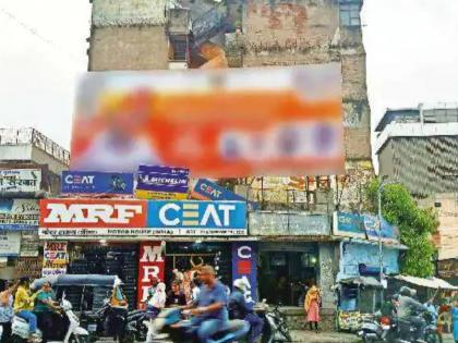 Nashik: Residents Struggles with Illegal Hoardings as Criminals Use Banners to Gain Public Visibility | Nashik: Residents Struggles with Illegal Hoardings as Criminals Use Banners to Gain Public Visibility Nashik: Residents Struggles with Illegal Hoardings as Criminals Use Banners to Gain Public Visibility | Nashik: Residents Struggles with Illegal Hoardings as Criminals Use Banners to Gain Public Visibility