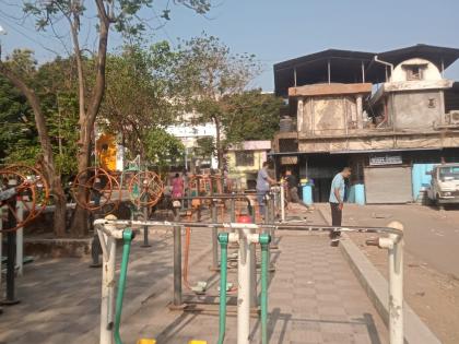 Dombivli: Open Gym at Savlaram Sports Complex Lies Neglected for Over a Year; Public Slams KDMC’s Inaction | Dombivli: Open Gym at Savlaram Sports Complex Lies Neglected for Over a Year; Public Slams KDMC’s Inaction Dombivli: Open Gym at Savlaram Sports Complex Lies Neglected for Over a Year; Public Slams KDMC’s Inaction | Dombivli: Open Gym at Savlaram Sports Complex Lies Neglected for Over a Year; Public Slams KDMC’s Inaction