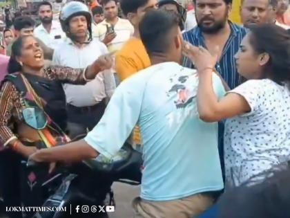 Viral Video: Mother Assaults Son, Pulls Girlfriends' Hair After Catching Them On A Roadside Date | Viral Video: Mother Assaults Son, Pulls Girlfriends' Hair After Catching Them On A Roadside Date Viral Video: Mother Assaults Son, Pulls Girlfriends' Hair After Catching Them On A Roadside Date | Viral Video: Mother Assaults Son, Pulls Girlfriends' Hair After Catching Them On A Roadside Date