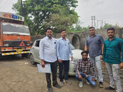 Thane: Illegal Firearm Seized From Car in Ulhasnagar, One Arrested | Thane: Illegal Firearm Seized From Car in Ulhasnagar, One Arrested Thane: Illegal Firearm Seized From Car in Ulhasnagar, One Arrested | Thane: Illegal Firearm Seized From Car in Ulhasnagar, One Arrested