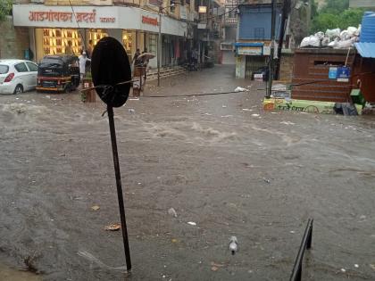 Nashik Rains: Yellow Alert Continues as Heavy Rainfall Causes Waterlogging in Several Areas | Nashik Rains: Yellow Alert Continues as Heavy Rainfall Causes Waterlogging in Several Areas Nashik Rains: Yellow Alert Continues as Heavy Rainfall Causes Waterlogging in Several Areas | Nashik Rains: Yellow Alert Continues as Heavy Rainfall Causes Waterlogging in Several Areas
