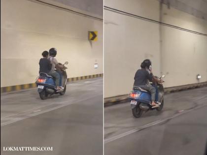 Mumbai Coastal Road: Viral Video Shows Couple Riding Motorcycle on Restricted Stretch, Sparks Public Outrage | Mumbai Coastal Road: Viral Video Shows Couple Riding Motorcycle on Restricted Stretch, Sparks Public Outrage Mumbai Coastal Road: Viral Video Shows Couple Riding Motorcycle on Restricted Stretch, Sparks Public Outrage | Mumbai Coastal Road: Viral Video Shows Couple Riding Motorcycle on Restricted Stretch, Sparks Public Outrage