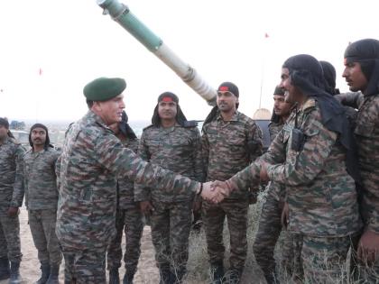 Lt Gen Dhiraj Seth Reviews Konark Corps’ Operational Readiness During Exercise Akhand Prahar | Lt Gen Dhiraj Seth Reviews Konark Corps’ Operational Readiness During Exercise Akhand Prahar