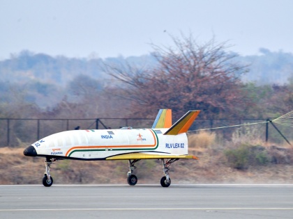 ISRO's Winged Vehicle Pushpak RLV-TD Successfully Lands Autonomously With Precision (See Pics) | ISRO's Winged Vehicle Pushpak RLV-TD Successfully Lands Autonomously With Precision (See Pics)