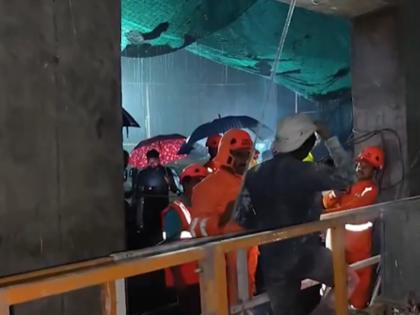 Thane: Worker Trapped on 21st Floor of Under-Construction Building in Majiwada Due to Power Failure (Watch Video) | Thane: Worker Trapped on 21st Floor of Under-Construction Building in Majiwada Due to Power Failure (Watch Video)