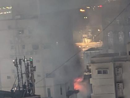 Mumbai Fire: Blaze Erupts in Flat at Goolrukh Building on Worli Sea Face | Mumbai Fire: Blaze Erupts in Flat at Goolrukh Building on Worli Sea Face