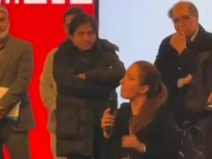 Iranian Woman unveiling at Tehran Engineers event goes viral | Iranian Woman unveiling at Tehran Engineers event goes viral
