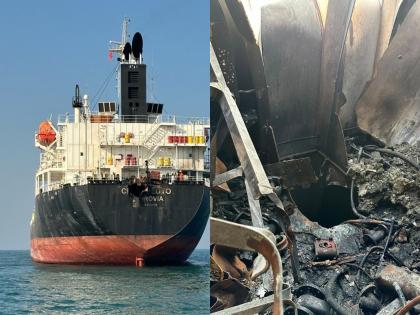 Inside Glimpse of the Damage Caused by Suspected Drone Attack on MV Chem Pluto