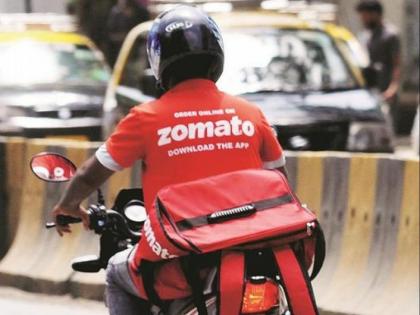 Zomato Executive Rides Horse to Deliver Food Goes Viral Amid Petrol Pump Crisis in Hyderabad | Zomato Executive Rides Horse to Deliver Food Goes Viral Amid Petrol Pump Crisis in Hyderabad
