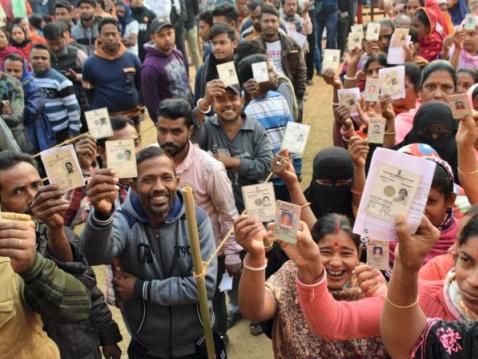 Tripura Leads in Voter Turnout, Records Highest Participation in First Phase of Lok Sabha Polls Till 3pm Tripura Leads in Voter Turnout, Records Highest Participation in First Phase of Lok Sabha Polls Till 3pm