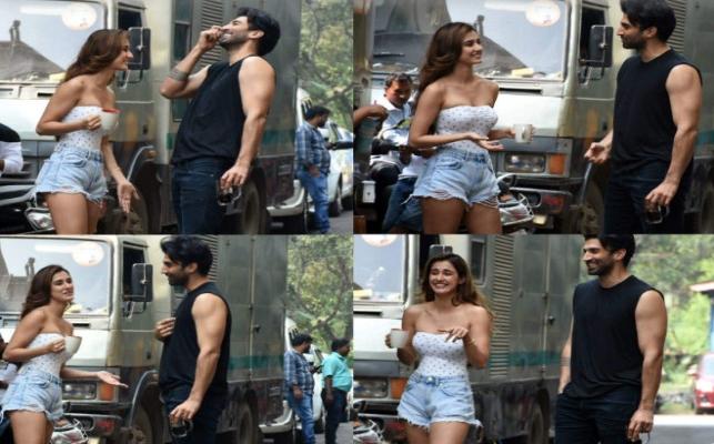 Disha Patani And Aditya Roy Kapur S Pics From The Sets Of Malang Goes