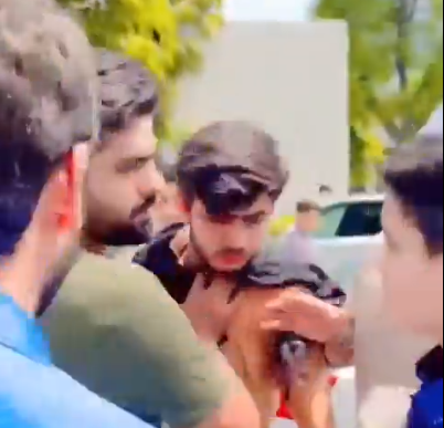 Babar Azam Engages in Ugly Fight With Fans on Street, Pushes Man To