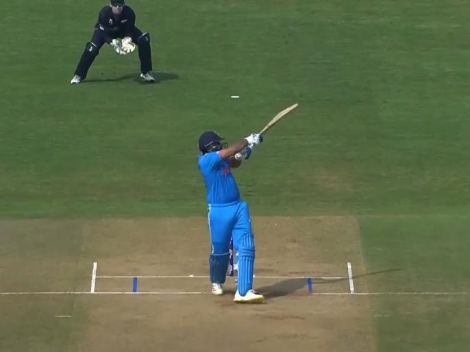 Rohit Sharma creates history for most sixes in ODI World Cup | Latest ...