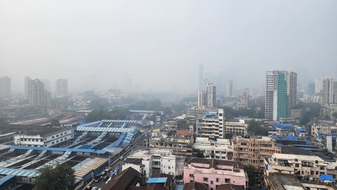 Mumbai Chokes As Air Quality Dips To Poor - Www.lokmattimes.com