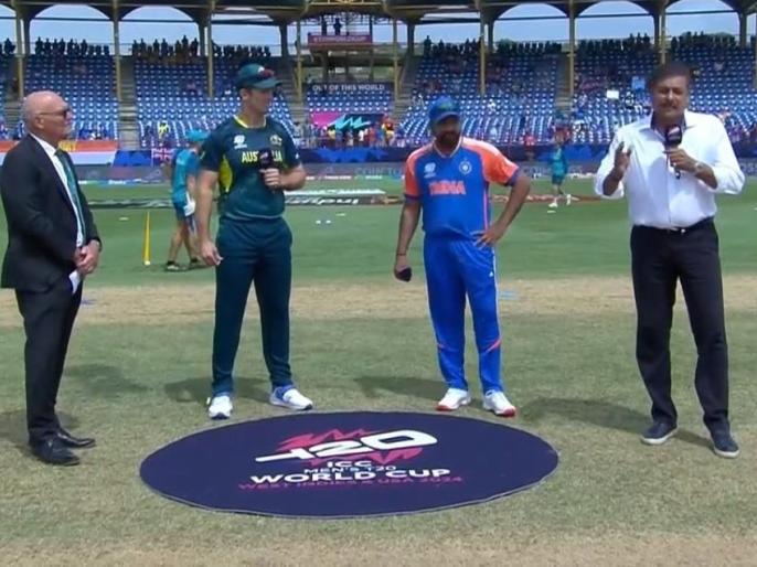 IND vs AUS, T20 World Cup 2024 Super 8: Australia Win Toss and Opt to Bowl First Against India