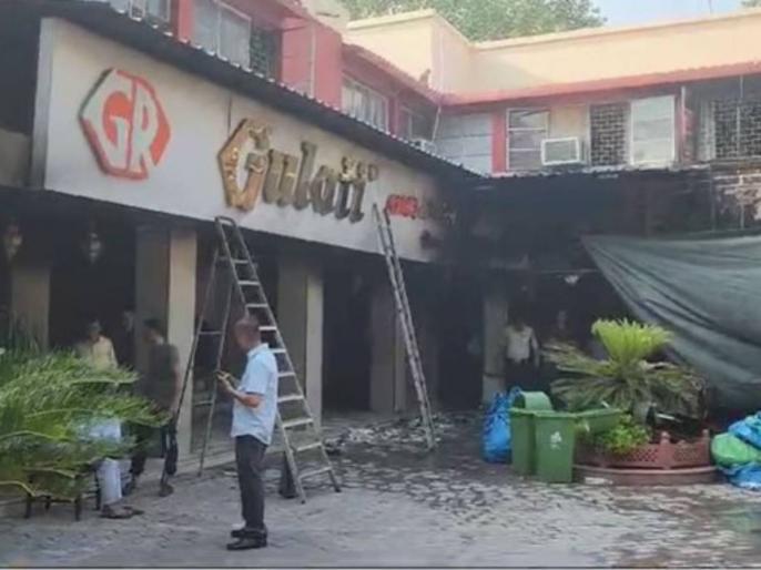 Delhi Fire: Massive Blaze Erupts at Popular Gulati Restaurant Near India Gate (Watch Video) – Lokmat Times 