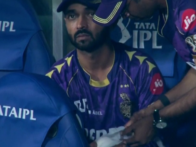 Rahane Injury IPL 2025: KKR Face Injury Scare as Skipper Ajinkya Rahane Exits Field ...