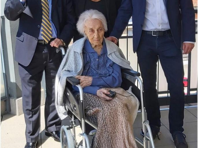 Worlds Oldest Living Person On Earth Maria Branyas Morera Celebrates