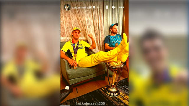 Mitchell Marsh Defends Controversial World Cup Photo With His Feet On ...