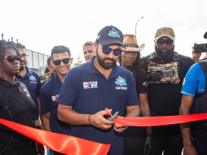 Rohit Sharma Inaugurates CricKingdom Cricket Academy in Dallas (See Pics)