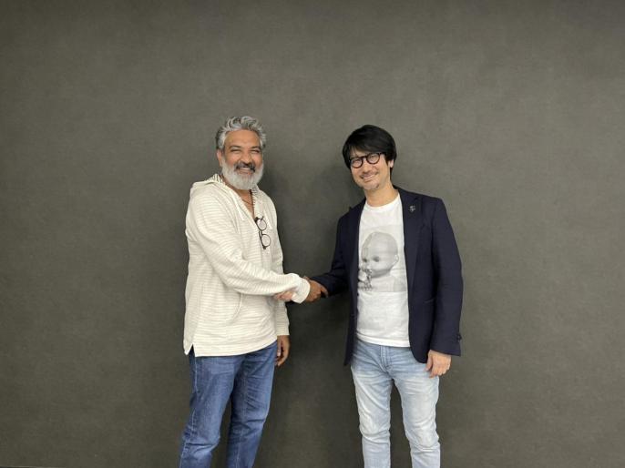 SS Rajamouli meets video game creator Hideo Kojima in Japan www