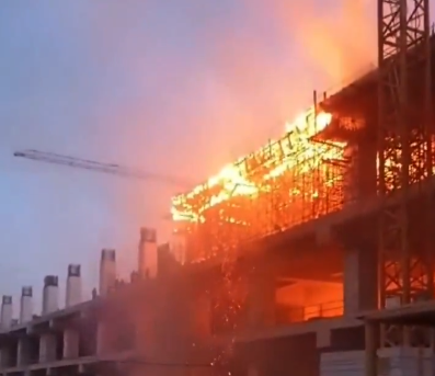 Fire erupts at under-construction Sabarmati Bullet Train Station; no casualties
