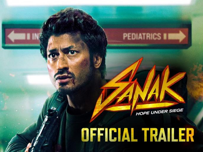 Sanak Trailer - Vidyut Jammwal saves hospital under attack | www ...