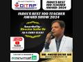 DITRP OPC Pvt Ltd to Honor India’s Best 100 Teachers Awards-2024 in Mumbai - Hindi News | DITRP OPC Pvt Ltd to Honor India’s Best 100 Teachers Awards-2024 in Mumbai | Latest business News at Lokmattimes.com