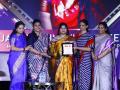 KBK Group Managing Director Jaya Vyshnavi Koppisetty Honored with HMTV Nari Puraskar 2023 - Hindi News | KBK Group Managing Director Jaya Vyshnavi Koppisetty Honored with HMTV Nari Puraskar 2023 | Latest business News at Lokmattimes.com