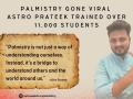 Astro Prateek Successfully Trained 11,000 Students in Palmistry - Hindi News | Astro Prateek Successfully Trained 11,000 Students in Palmistry | Latest business News at Lokmattimes.com