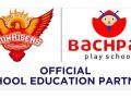 Bachpan Rises Up to Every Challenge & Becomes the Official School Education Partner for SunRisers Hyderabad - Hindi News | Bachpan Rises Up to Every Challenge & Becomes the Official School Education Partner for SunRisers Hyderabad | Latest business News at Lokmattimes.com