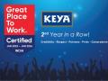 Keya Foods recognized as a Great Place to Work® for the second time - Hindi News | Keya Foods recognized as a Great Place to Work® for the second time | Latest business News at Lokmattimes.com