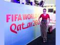 Nadia Hakani dresses in Qatari style on Qatar National day @FIFA - Hindi News | Nadia Hakani dresses in Qatari style on Qatar National day @FIFA | Latest business News at Lokmattimes.com