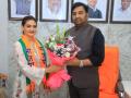 Eesha Agrawal Appointed Vice President of BJP Transport Cell Maharashtra Haji Arafat Shaikh Welcomes the Appointment - Hindi News | Eesha Agrawal Appointed Vice President of BJP Transport Cell Maharashtra Haji Arafat Shaikh Welcomes the Appointment | Latest business News at Lokmattimes.com
