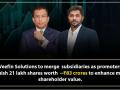 Veefin Solutions to Merge Subsidiaries as Promoters Relinquish 21 lakh shares amounting to INR 83 crores to enhance Minority Shareholder Value - Hindi News | Veefin Solutions to Merge Subsidiaries as Promoters Relinquish 21 lakh shares amounting to INR 83 crores to enhance Minority Shareholder Value | Latest business News at Lokmattimes.com