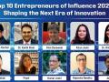 Top 10 Entrepreneurs of Influence 2026 : Shaping The Next Era of Innovation - Hindi News | Top 10 Entrepreneurs of Influence 2026 : Shaping The Next Era of Innovation | Latest business News at Lokmattimes.com