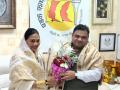 Social media Saira Sattani becomes Women Wing’s Maharashtra Vice President of Abhijeet Rane’s Dhadak Kamgar Union - Hindi News | Social media Saira Sattani becomes Women Wing’s Maharashtra Vice President of Abhijeet Rane’s Dhadak Kamgar Union | Latest business News at Lokmattimes.com