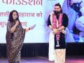 Smita Thackerayji & Sri Sri Tulsiji Maharaj inaugurate the International Samudra Mahaarti Foundation - Hindi News | Smita Thackerayji & Sri Sri Tulsiji Maharaj inaugurate the International Samudra Mahaarti Foundation | Latest business News at Lokmattimes.com