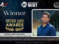 Manoj Suryadevara Receives Business Mint Nationwide Award for Most Prominent Industry Professional – 2023, Bentonville in Retail Product Management Category – Walmart Global Tech - Hindi News | Manoj Suryadevara Receives Business Mint Nationwide Award for Most Prominent Industry Professional – 2023, Bentonville in Retail Product Management Category – Walmart Global Tech | Latest business News at Lokmattimes.com