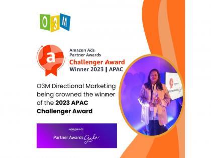 O3M Directional Marketing wins 2023 Amazon Ads Partner Award, Challenger Category | O3M Directional Marketing wins 2023 Amazon Ads Partner Award, Challenger Category O3M Directional Marketing wins 2023 Amazon Ads Partner Award, Challenger Category | O3M Directional Marketing wins 2023 Amazon Ads Partner Award, Challenger Category